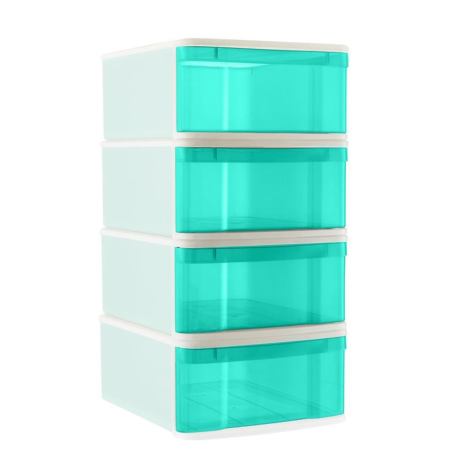 Large Tinted Stacking Drawer Set